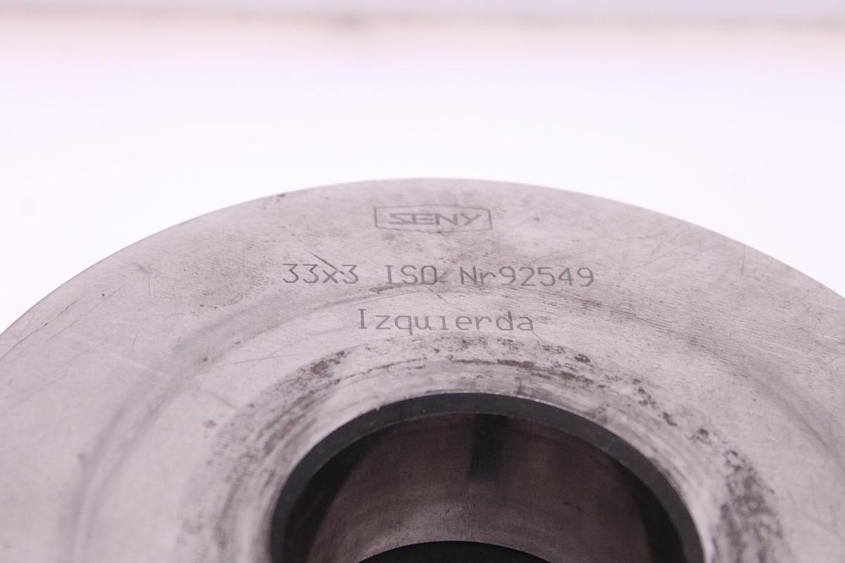 Usado Lote 3 Rodillos Laminadora de Roscas SENY 33x3