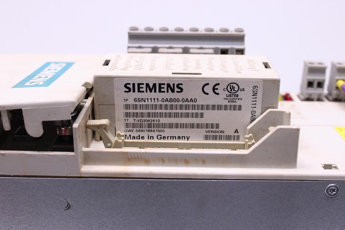 Usado Modulo de Alimentación SIMODRIVE 611 Siemens 6SN1145-1BA01-0BA2