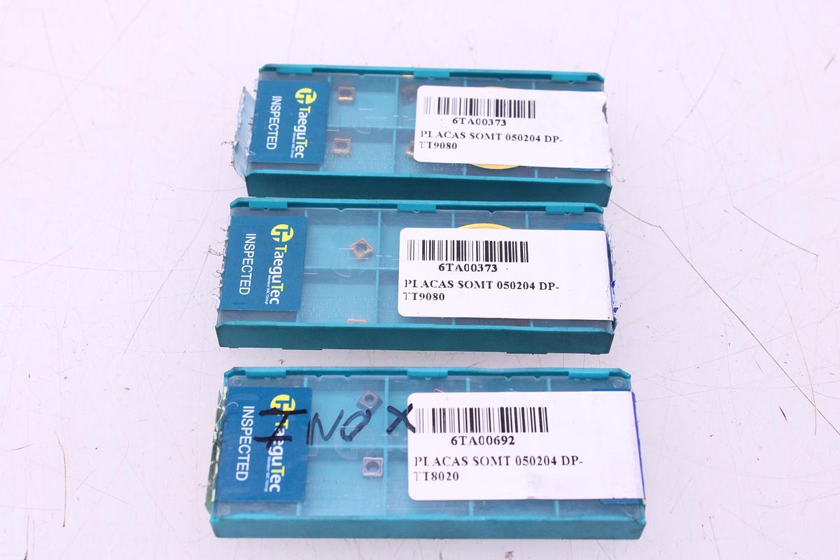 Usado Fresa Portaplaquitas TAEGUTEC TOP 4140-20T2-05 + Widias SOMT050204