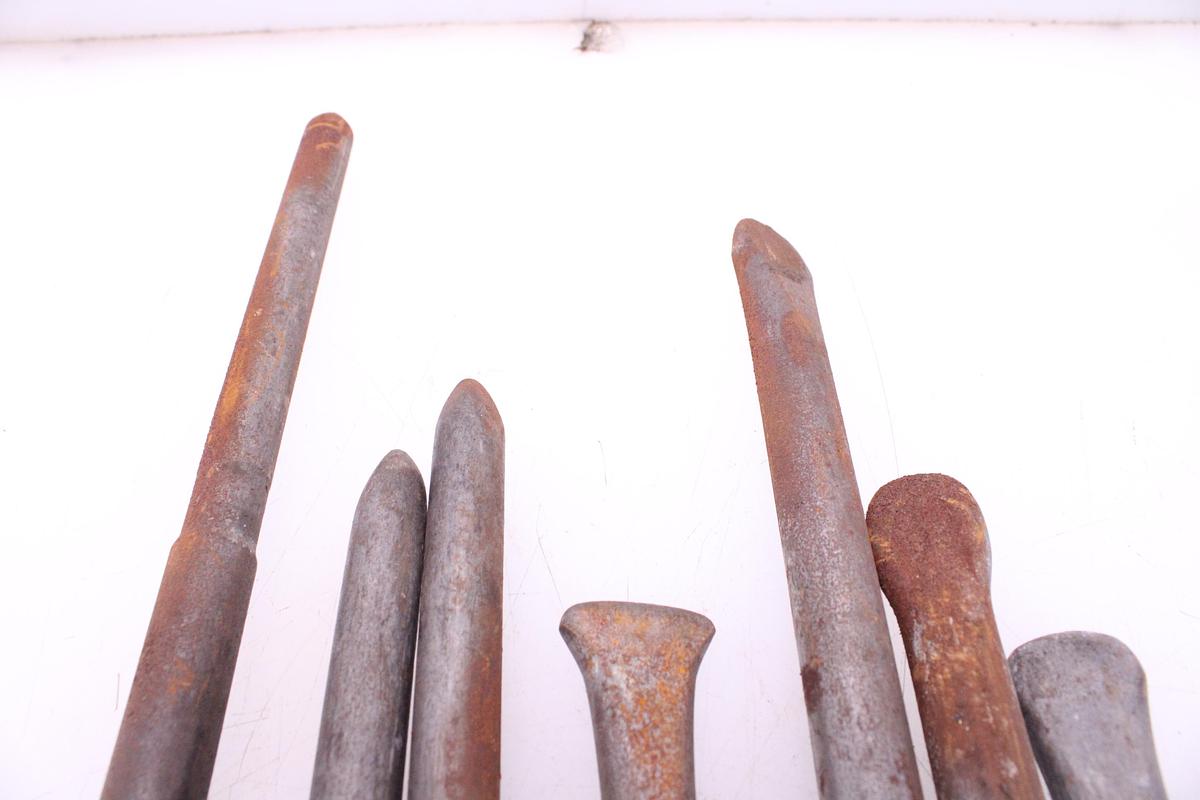 Usado Lote Cinceles SDS-Max - 7 Unidades