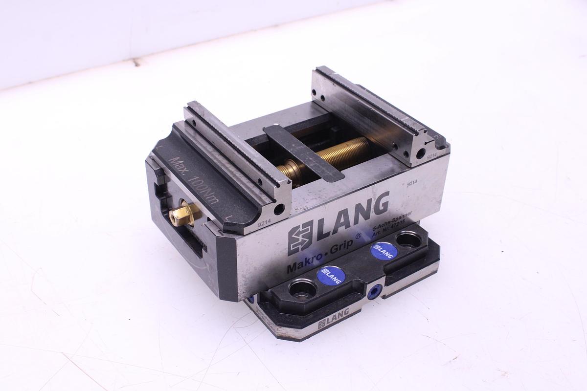 Usado Mordaza Lang Makro Grip 125mm con Base Amarre Punto Cero