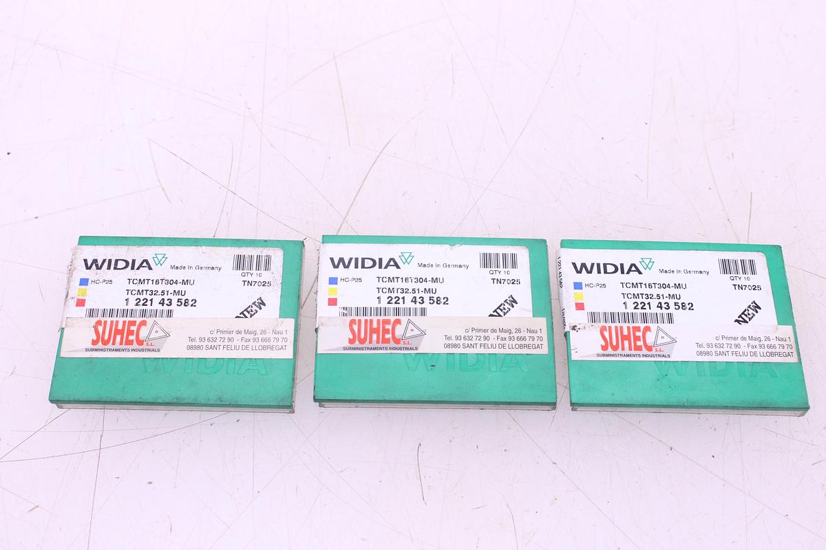 Usado Plaquitas de Widia TCMT16T304-MU