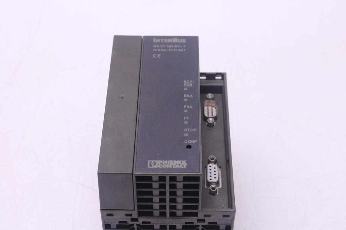 Usado Tarjeta Controladora INTERBUS IBS S7 300 BC-T Phoenix Contact