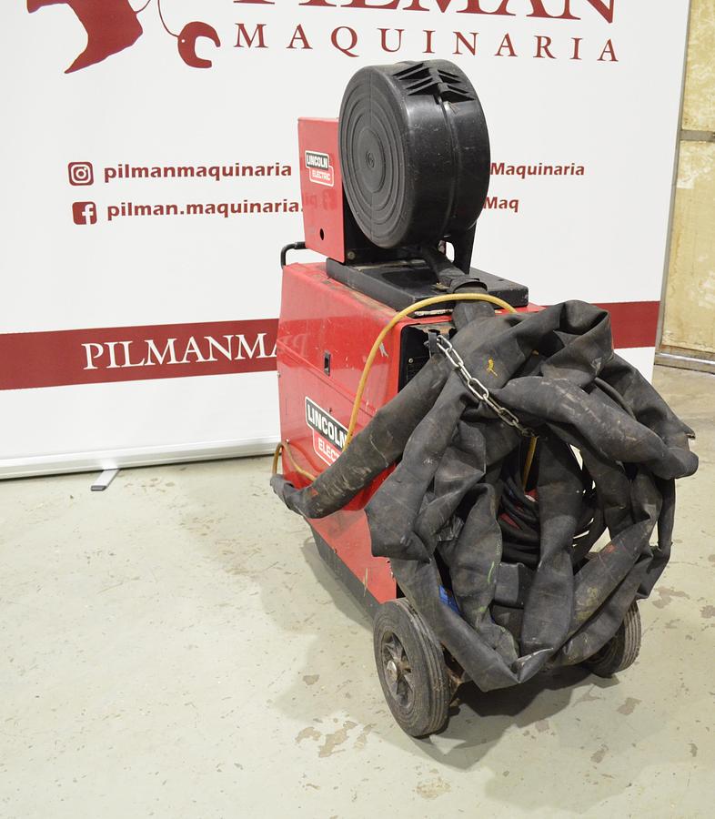 Usado Maquina soldar Lincoln CV 350T con devanadera LN 324 8m