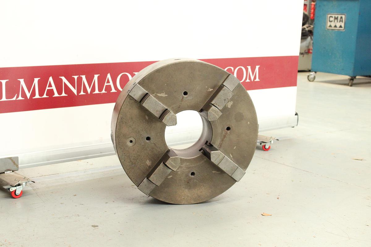 Usado Plato Torno 4 Garras 500 mm con contraplato