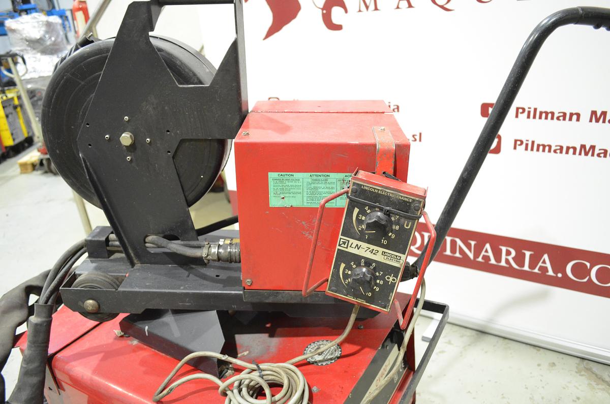 Usado Maquina soldar Lincoln Idealarc CV400-I con devanadera