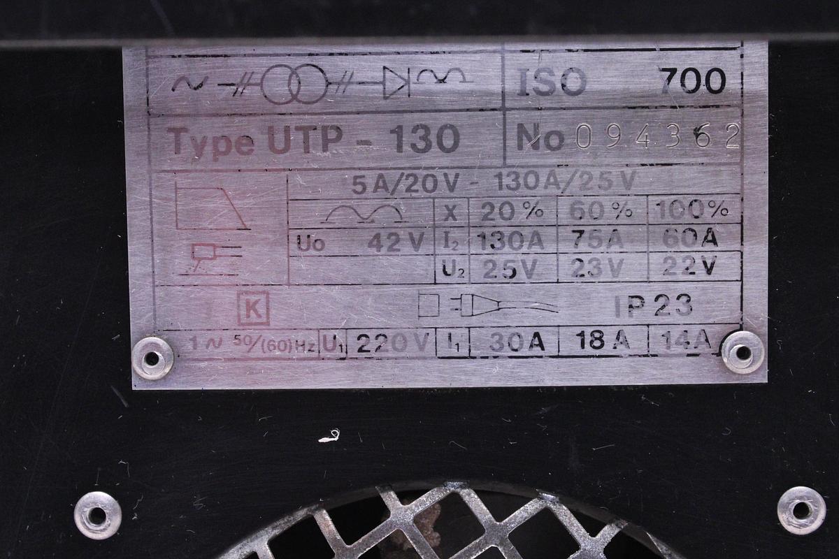 Usado Equipo de Soldadura Electrodos UTP 130