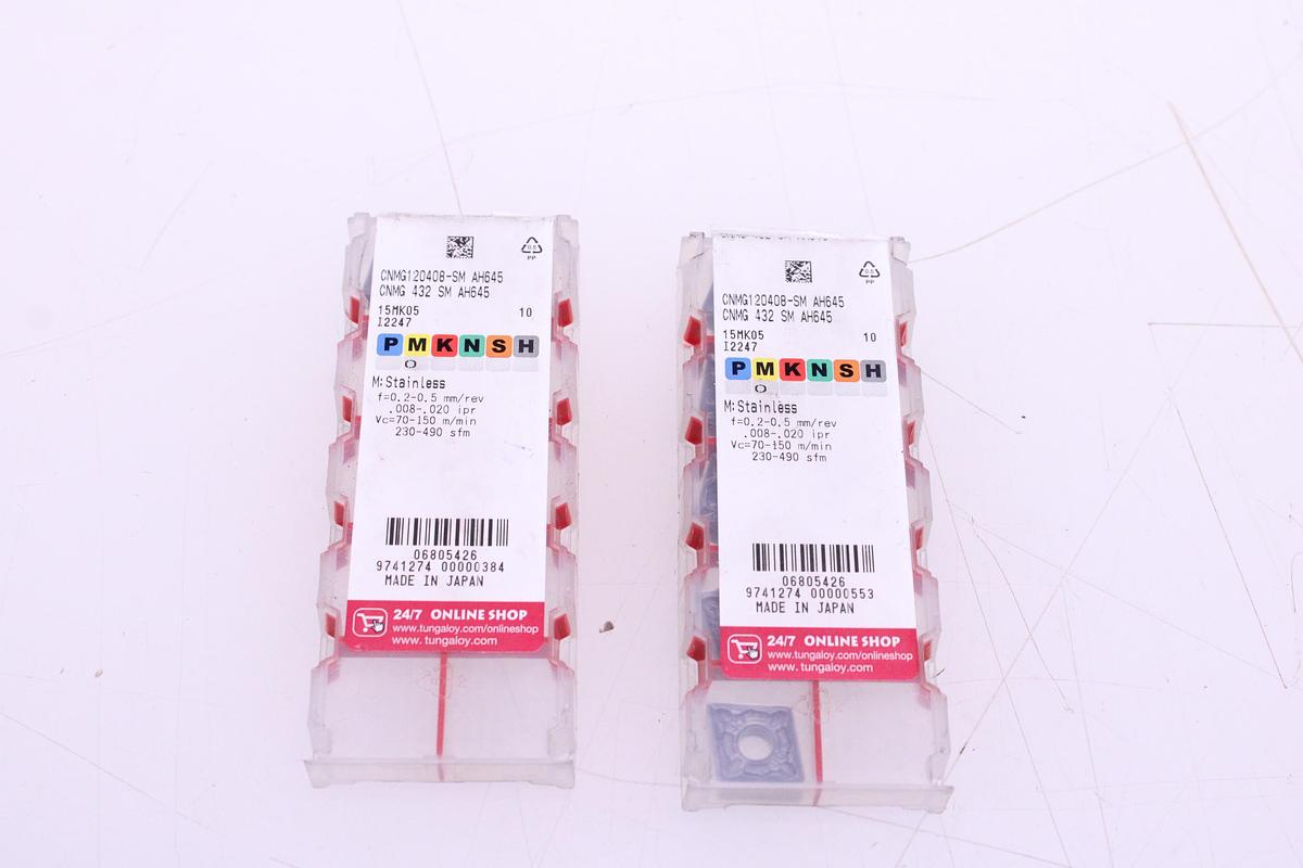 Usado Herramienta portaplaquitas PCLNR2020-K12 y Widias CNMG120408