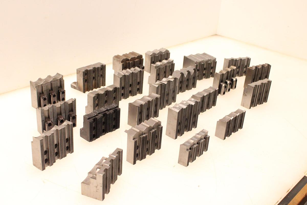 Usado Lote de Juegos de 3 Garras Para Torno