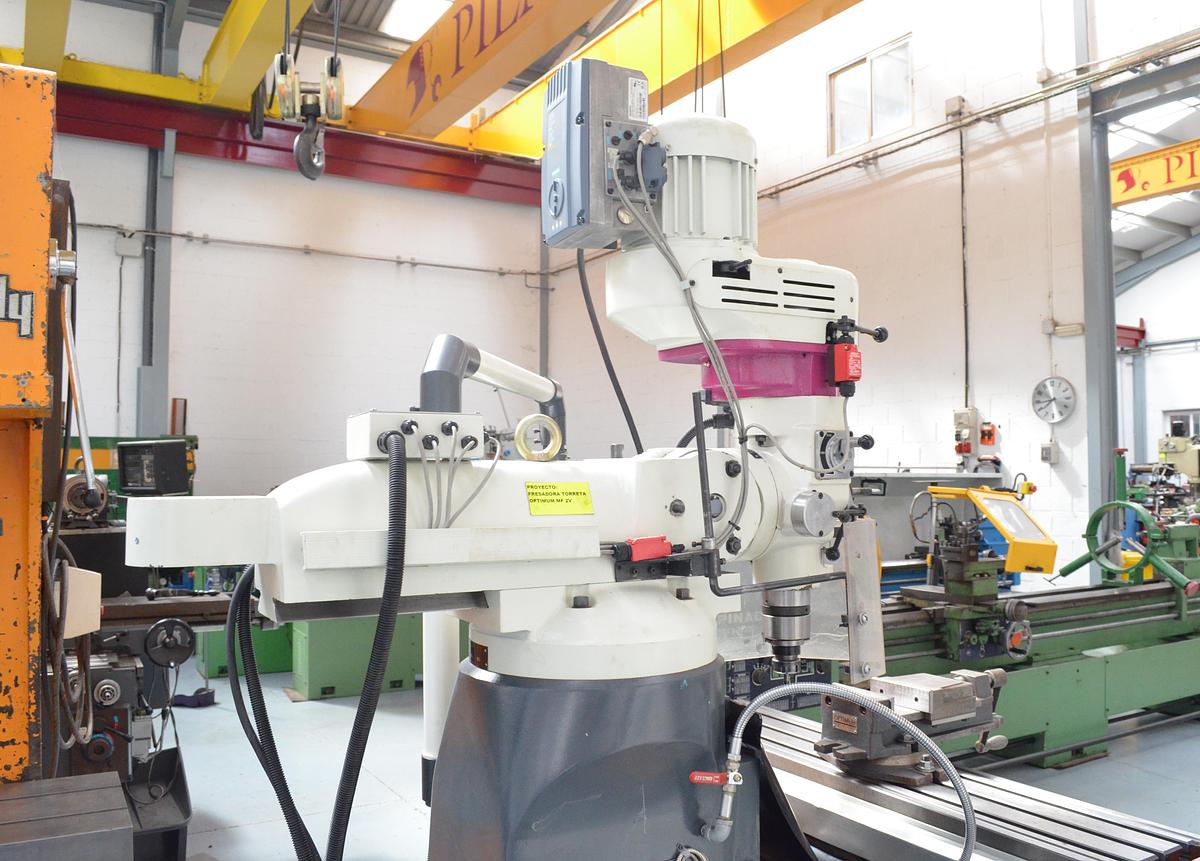 Usado Fresadora torreta Optimum Optimill MF 2V - 2018