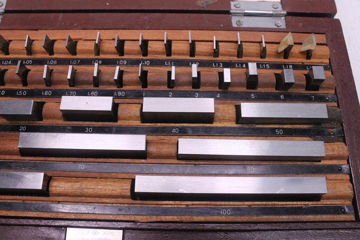 Usado Juego de 47 bloques patrón de acero