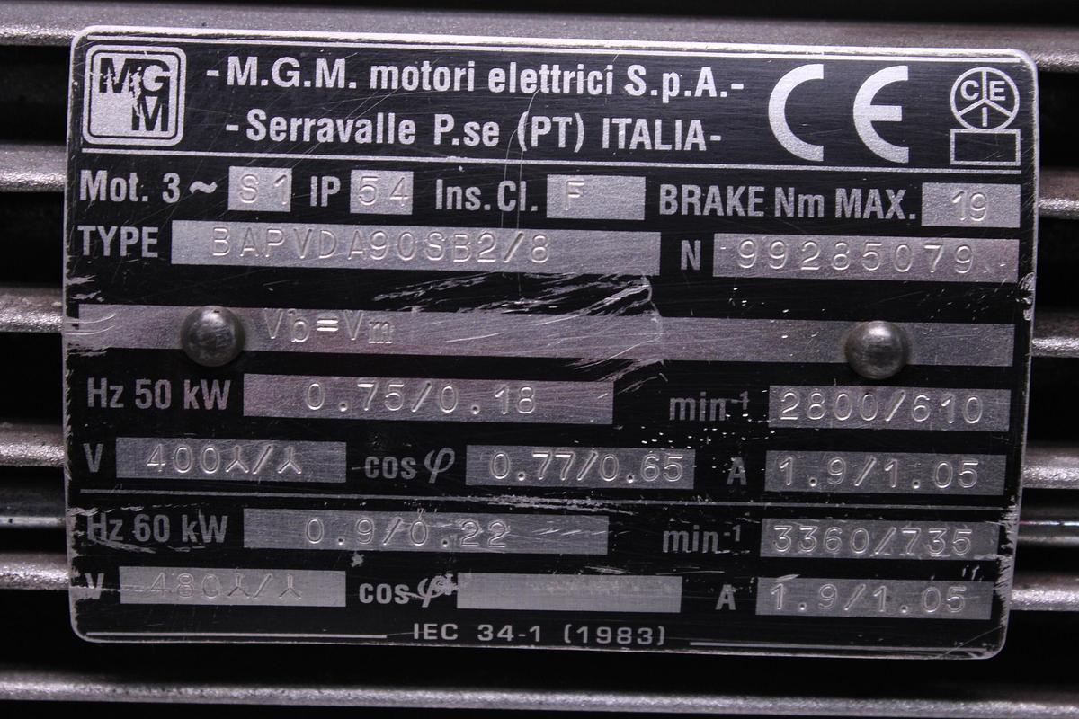 Usado Motorreductor MGM - I