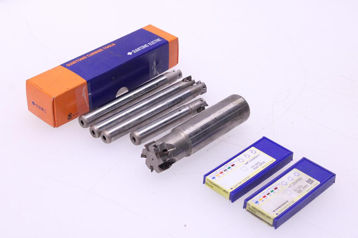 Usado Fresas + Plaquitas de Widia AXMT123508