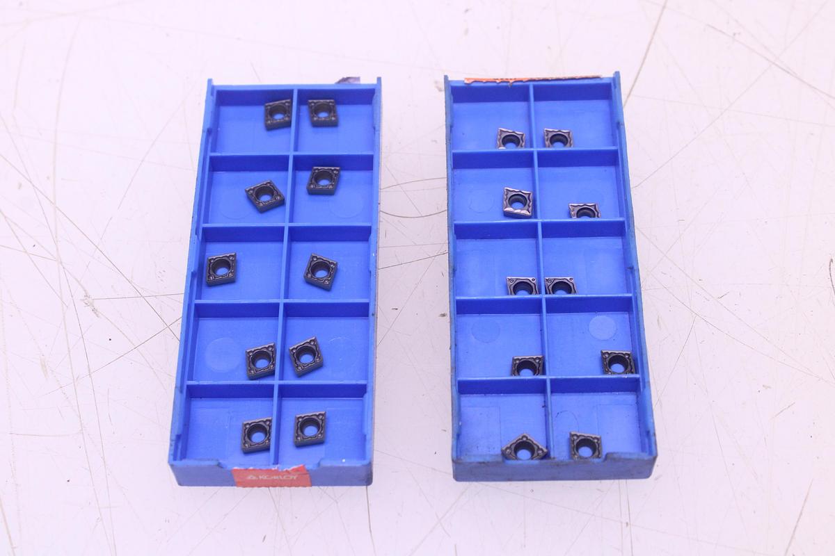 Usado Plaquitas de Widia Korloy CCMT060204