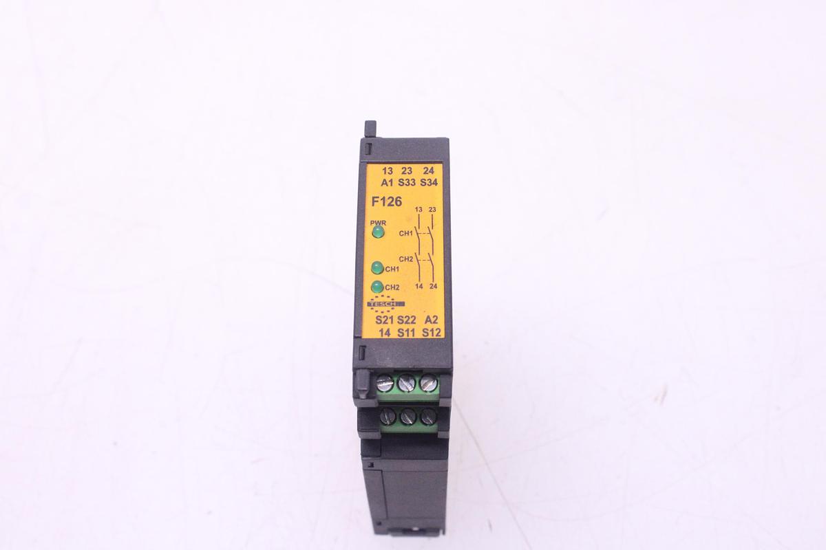 Usado Relé de Seguridad TESCH F126