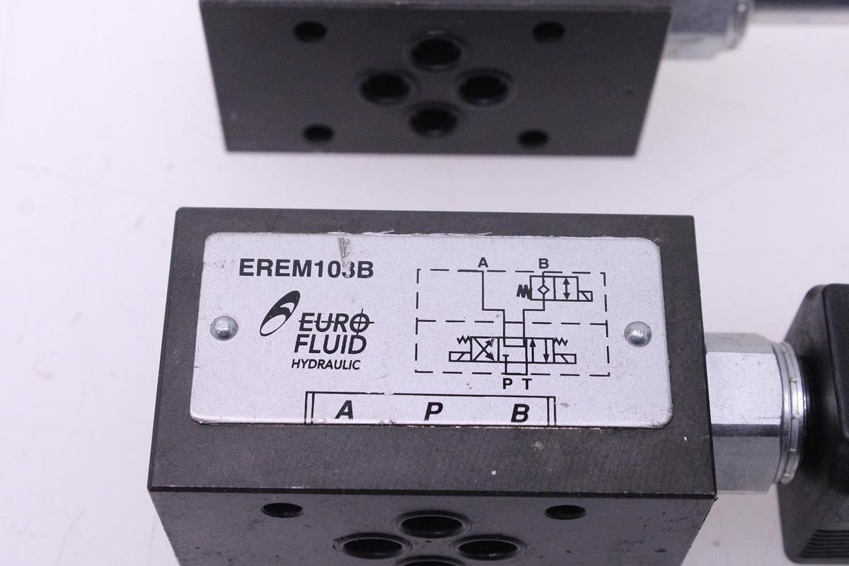 Usado Valvula Retencion Eurofluid EREM103B - 2 Unidades