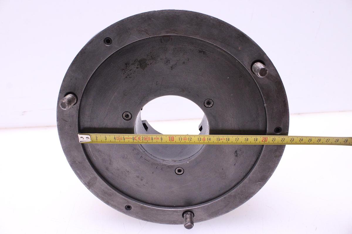 Usado Plato de Torno 3 Garras 250mm + Juegos de Garras