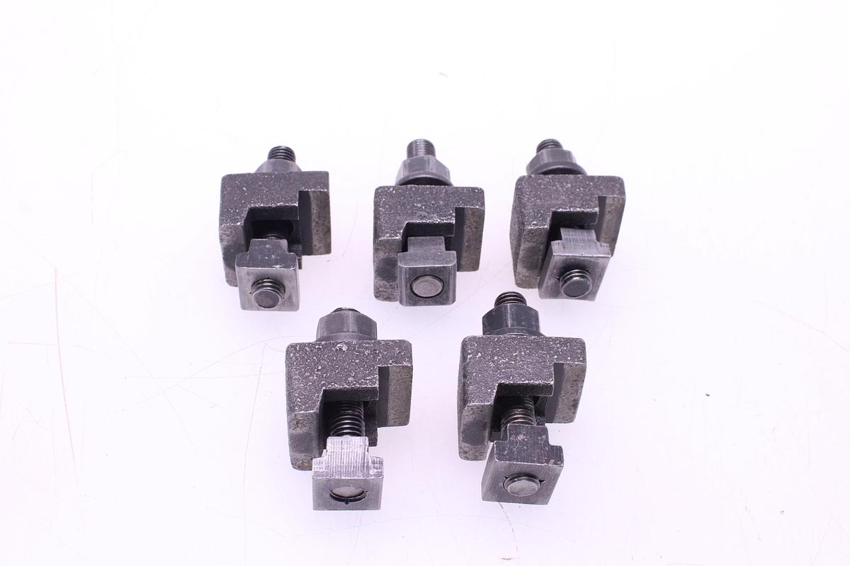 Usado Garras de Sujeción Ranura en T 18mm - 5 Unidades