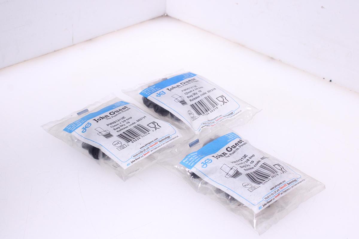 Usado Racores John Guest PM051213E 12mm - 30 Unidades