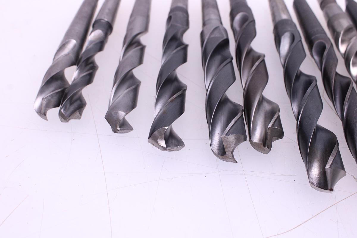 Usado Juego Brocas Metal 14,25 a 23 mm Mango Cónico Morse MT2 - 26 Unidades
