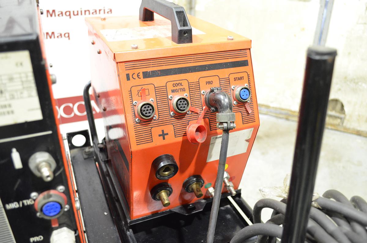 Usado Maquina soldar multifunción Kemppi PRO 3000 con carro PROMIG 500