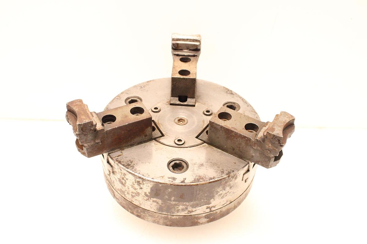 Usado Plato 3 Garras para Torno 240mm + Juego 3 Garras