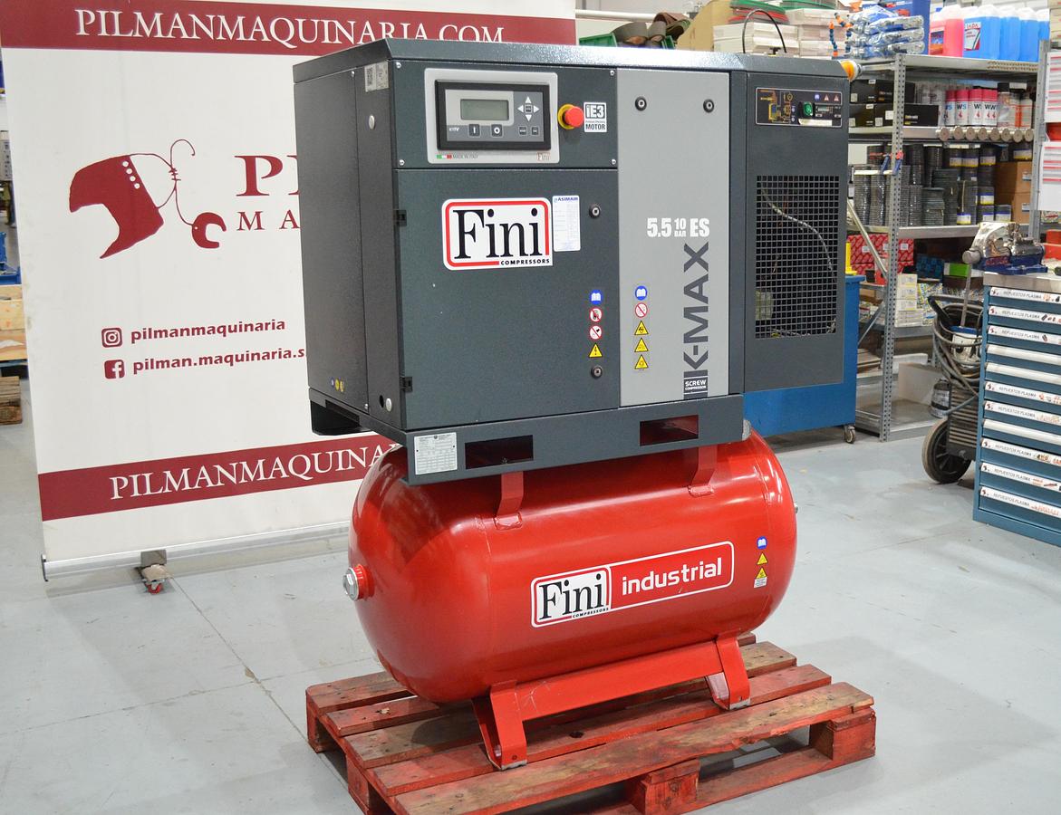 Usado Compresor tornillo FINI K-MAX 5.5 ES