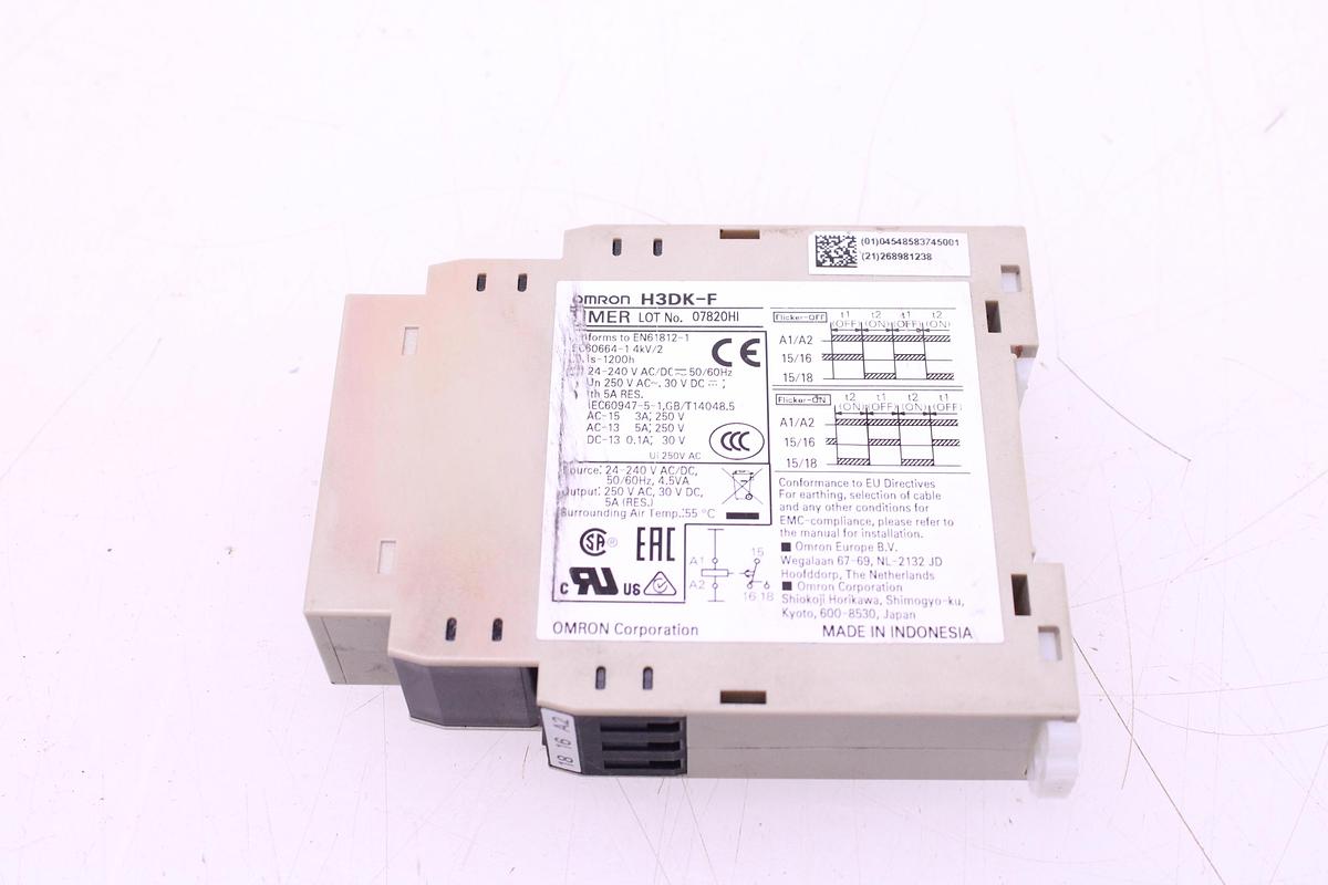 Usado Temporizador OMRON H3DK-F