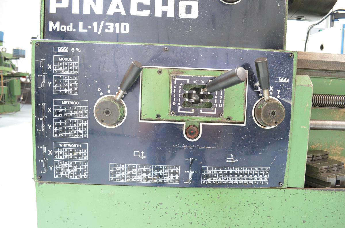 Usado Torno Pinacho L1-310 de 3.000mm e.p