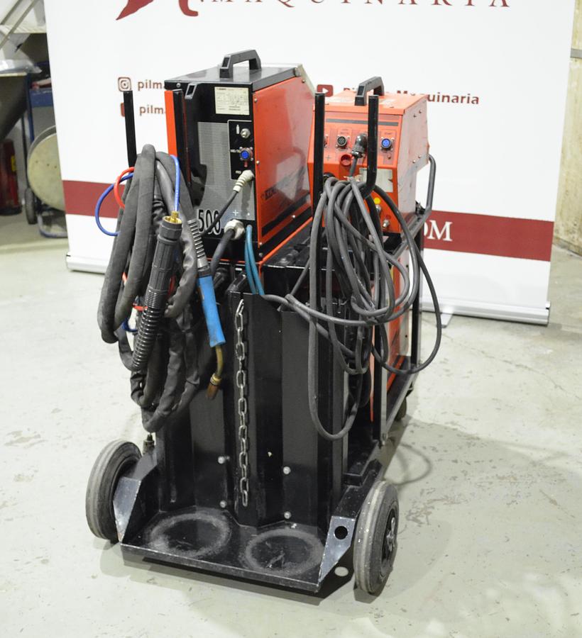 Usado Maquina soldar multifunción Kemppi PRO 3000 con carro PROMIG 500