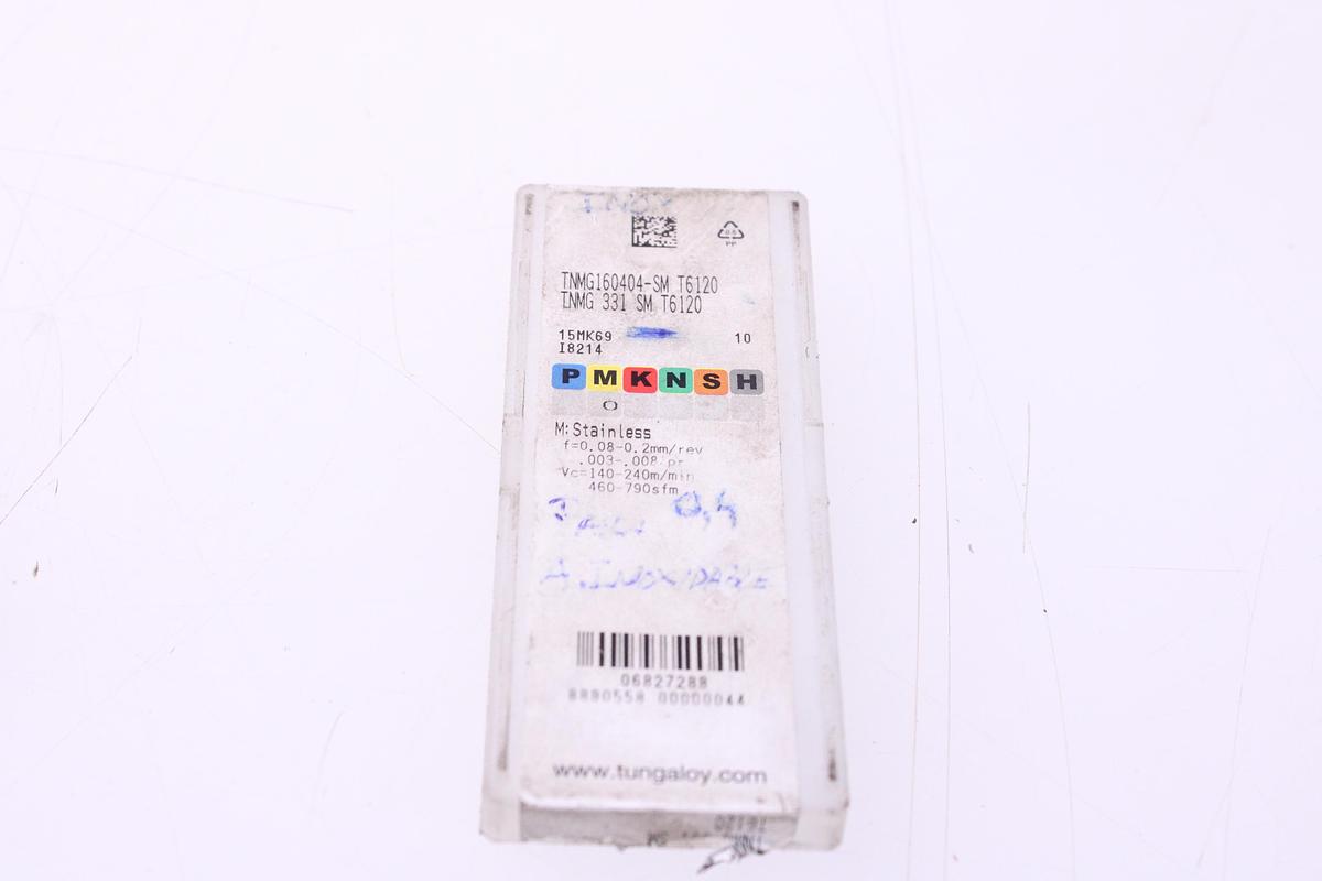 Usado Plaquitas de Widia Tungaloy TNMG160404