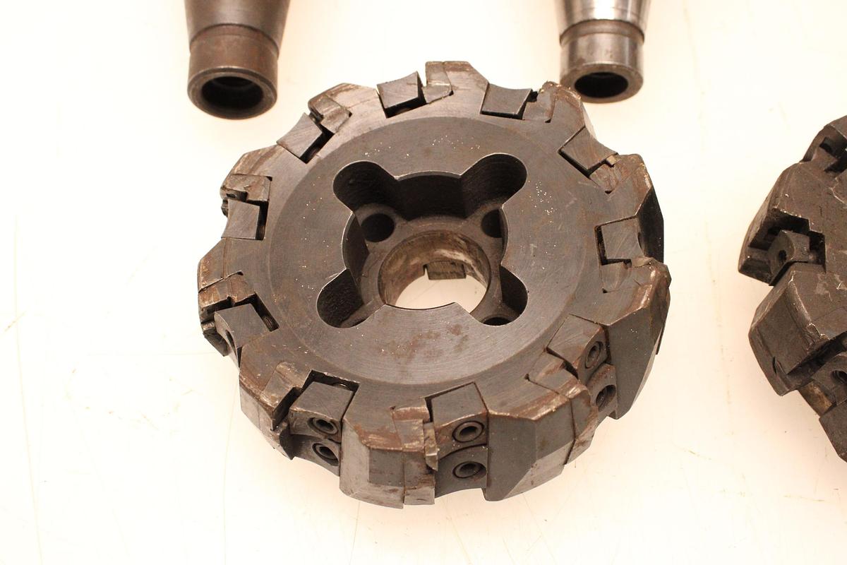 Usado Lote Portafresas DIN 2080 Con Fresa