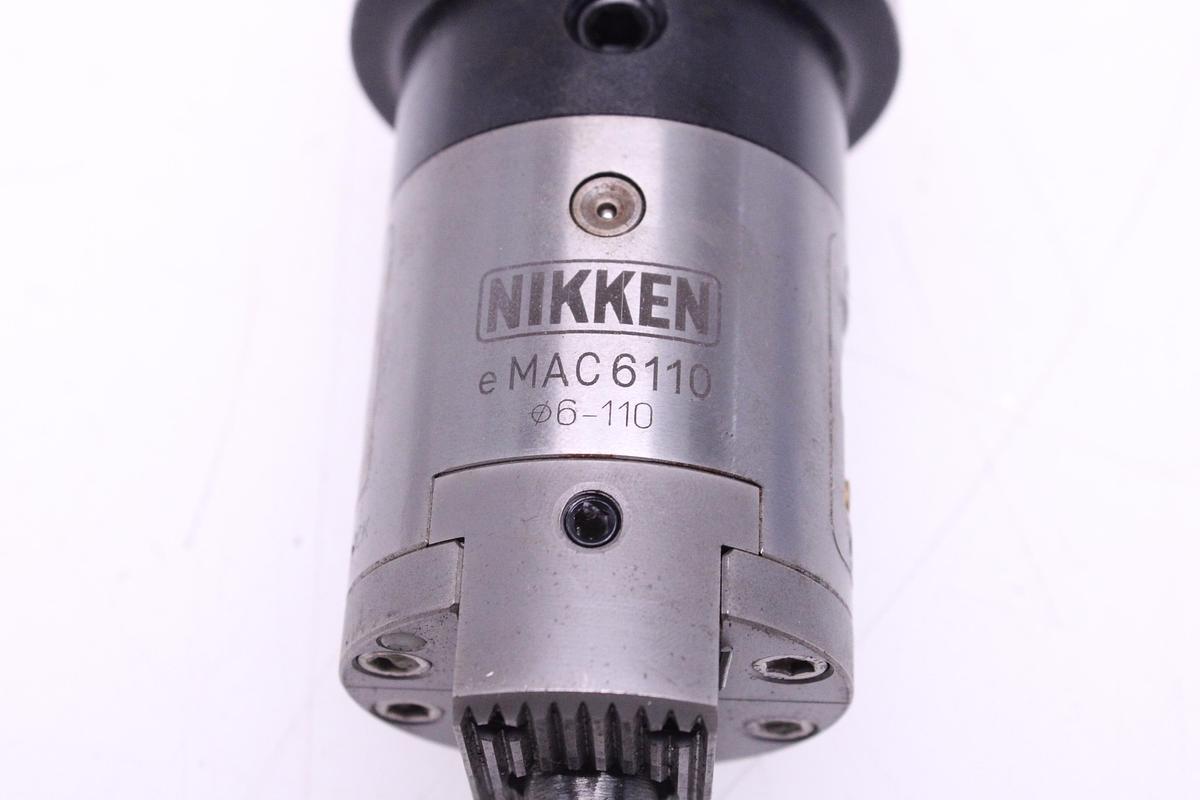 Usado Cabezal NIKKEN eMAC6110 6-110mm Cono ISO 40