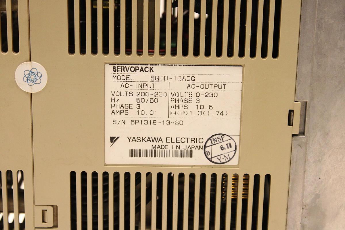 Usado Servodriver Yaskawa SGDB-15ADG