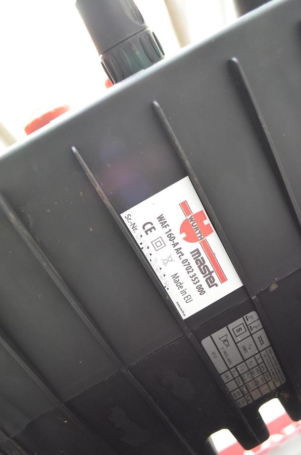 Usado Maquina soldar tig Wurth WAF 160-A