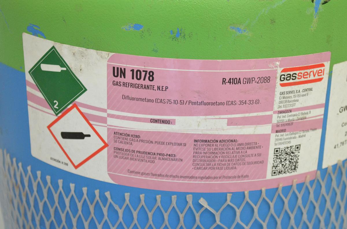Usado Botella GAS R-410A