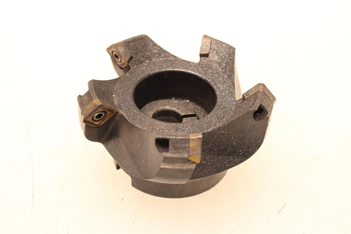 Usado Lote de 2 Fresas con plaquitas intercambiables