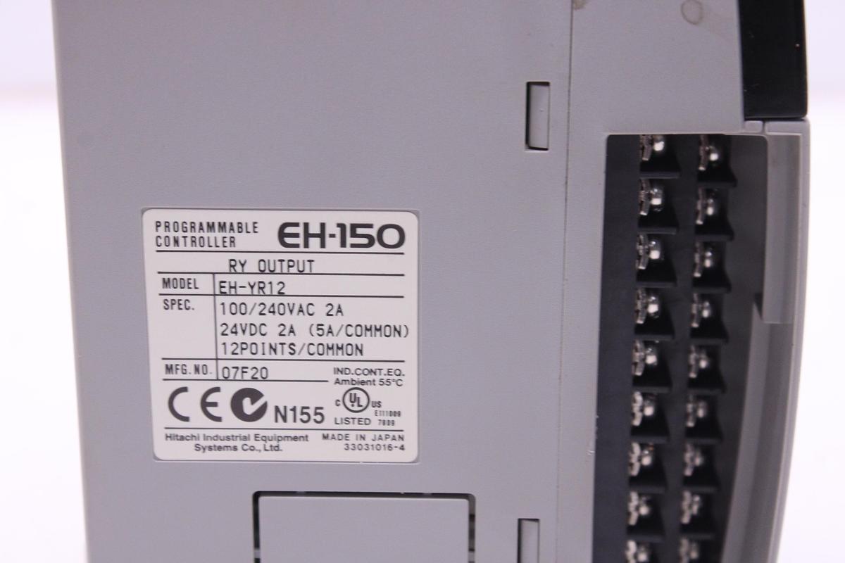 Usado Controlador Programable HITACHI EH-BS3 + Módulos