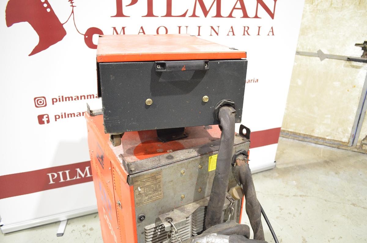 Usado Maquina soldar hilo pulsada Lorch Saprom 908 con devanadera Lorch KL 900-BT 2