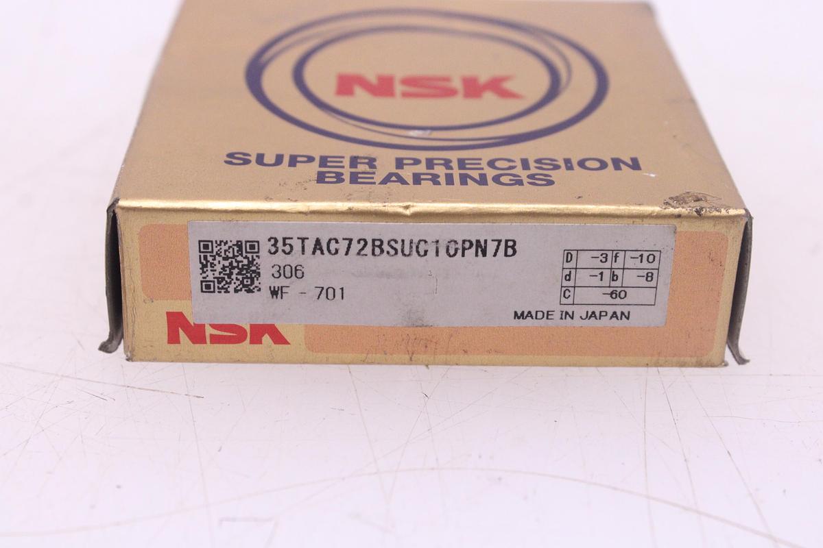 Usado Rodamiento de Bolas NSK 35TAC72BSUC10PN7B