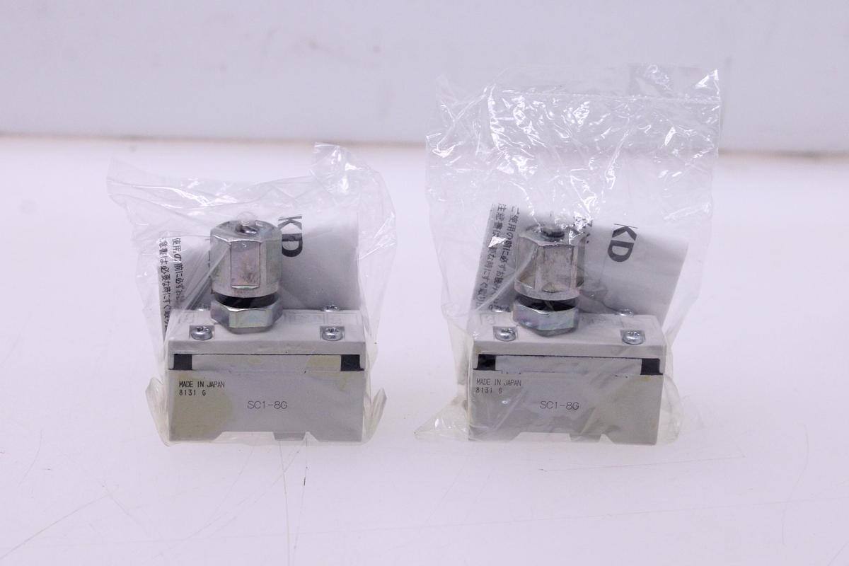 Usado Valvula Control Velocidad CKD SC1-8 - 2 Unidades