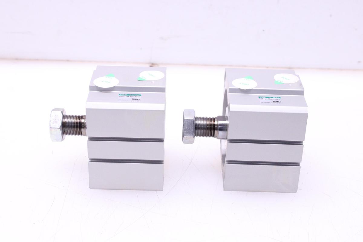 Usado Cilindro Neumático CKD SSD-L-80GN-20-N - 2 Unidades