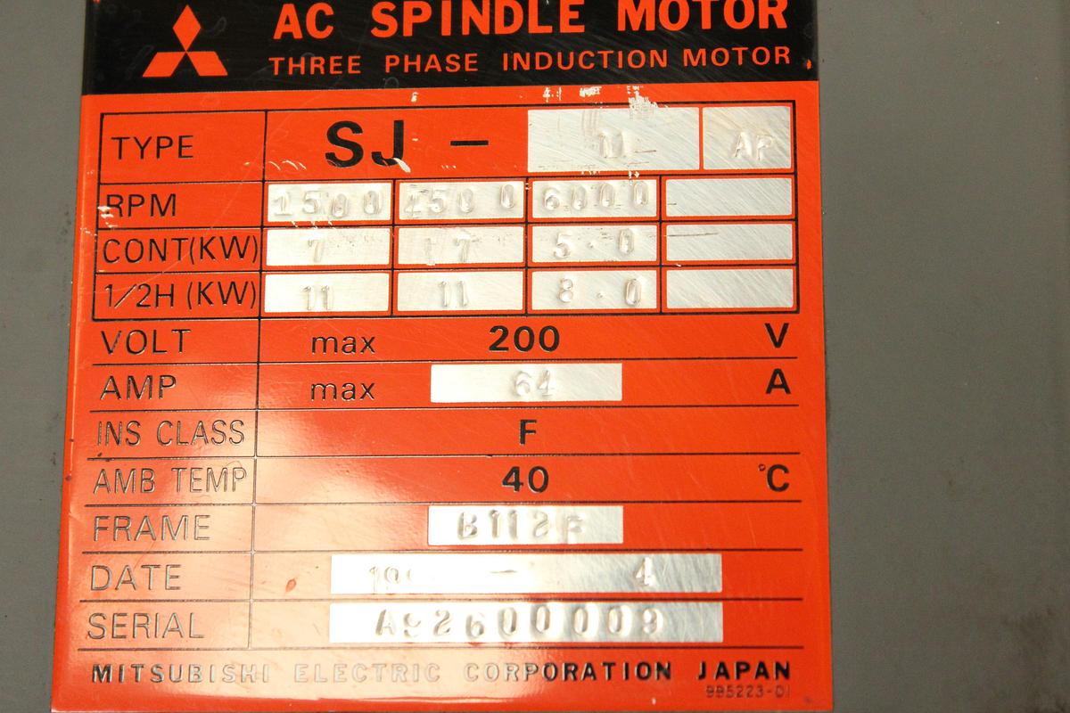 Usado Motor de Husillo Mitsubishi SJ 11 AP