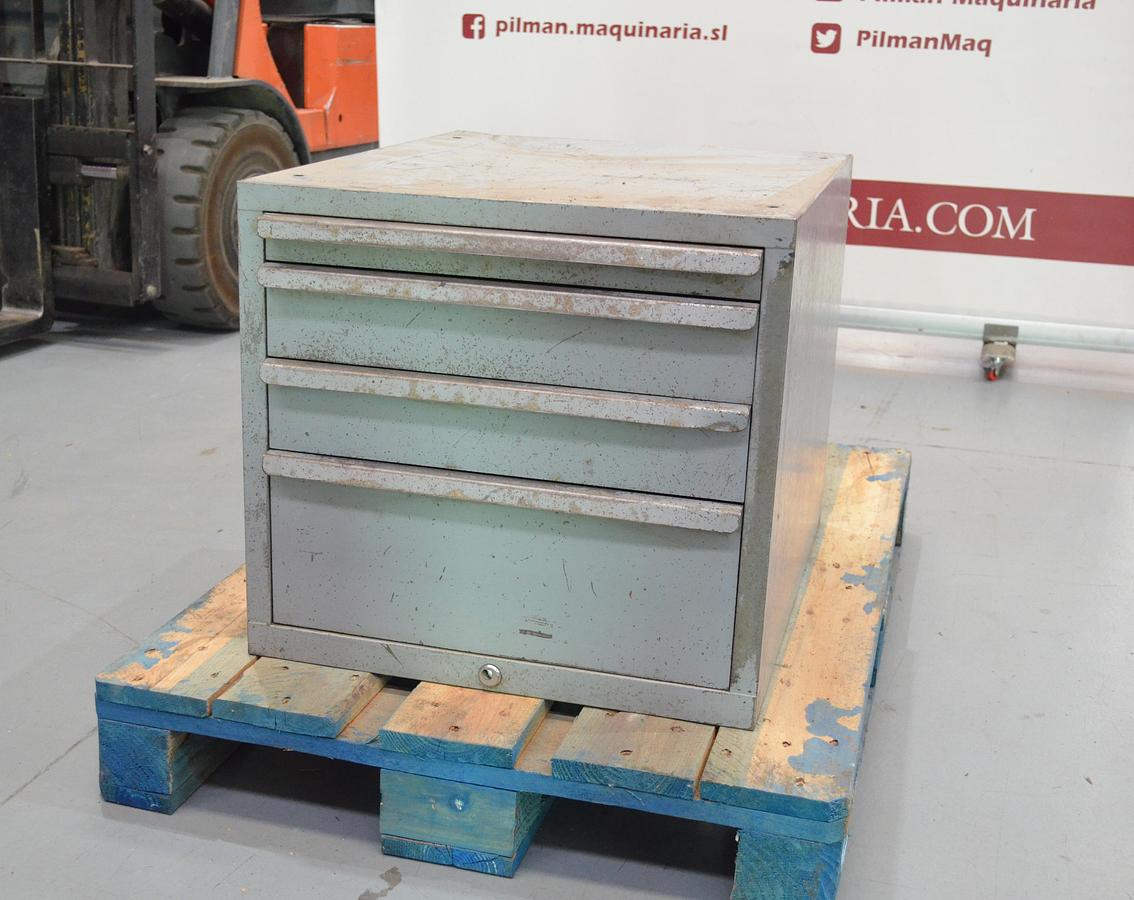 Usado Cajonera metálica 4 cajones 560x670x520(h)mm