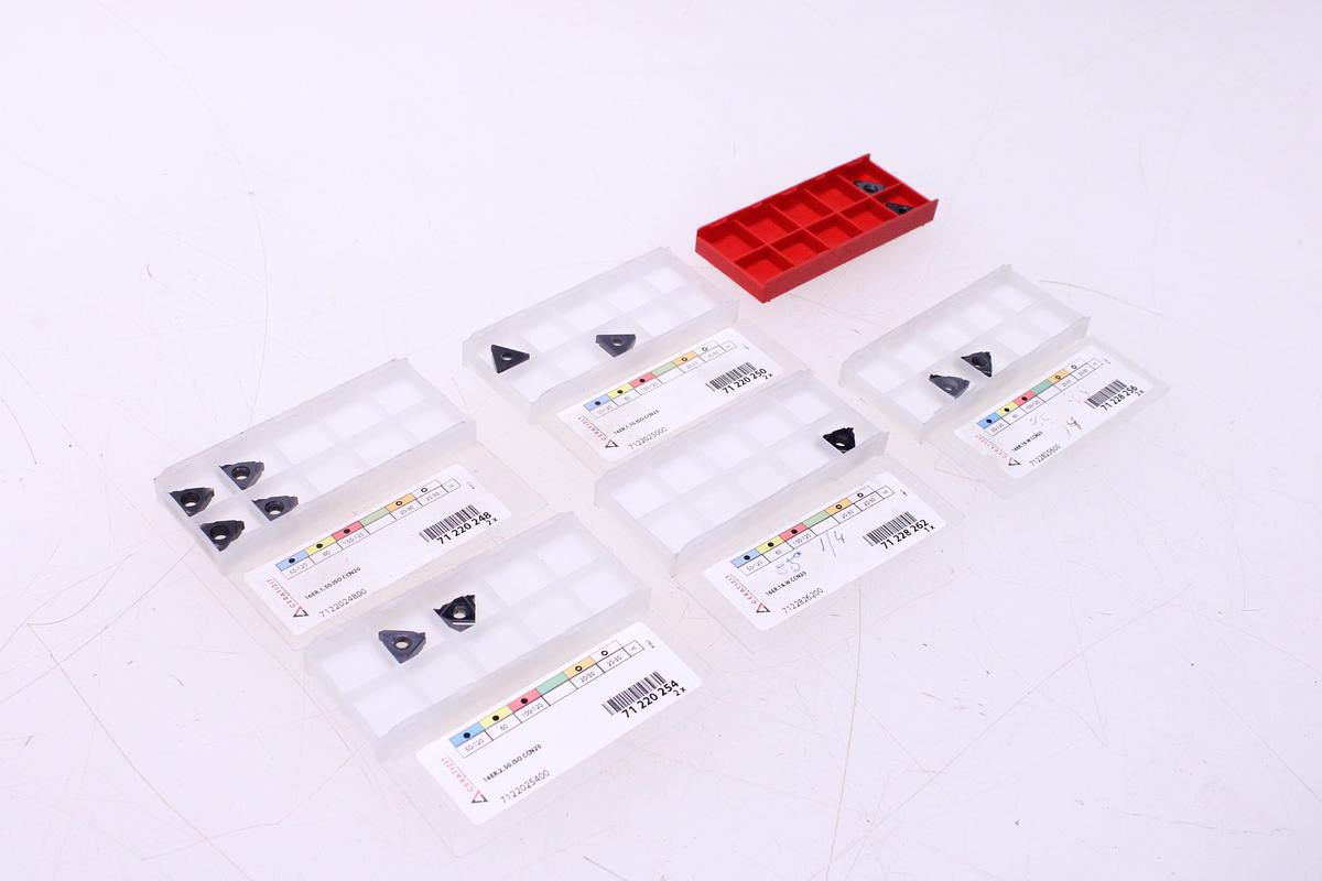 Usado Plaquitas de Widia Ceratizit 16 ER ISO CCN20