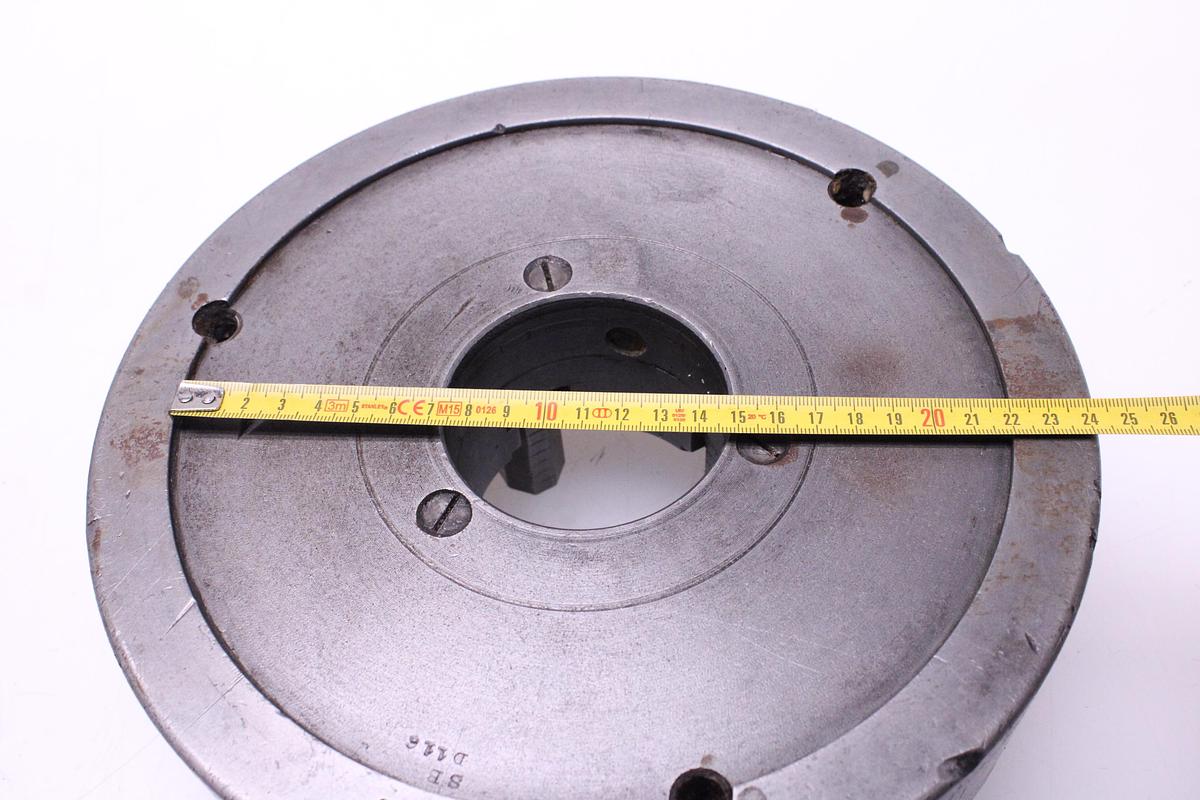 Usado Plato de Torno 4 Garras 265 mm + Juego 4 Garras