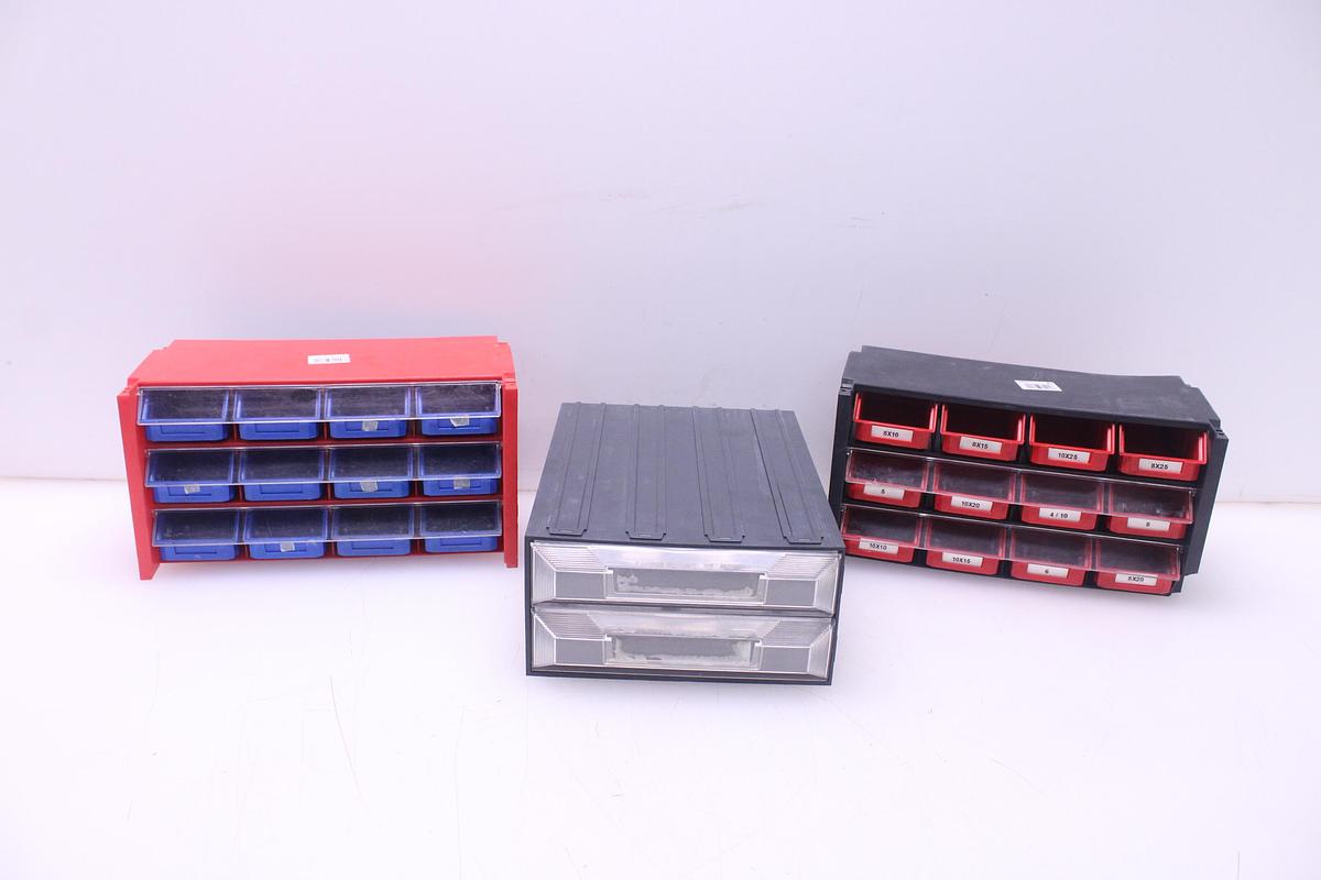 Usado Lote de Cajoneras de Almacenamiento