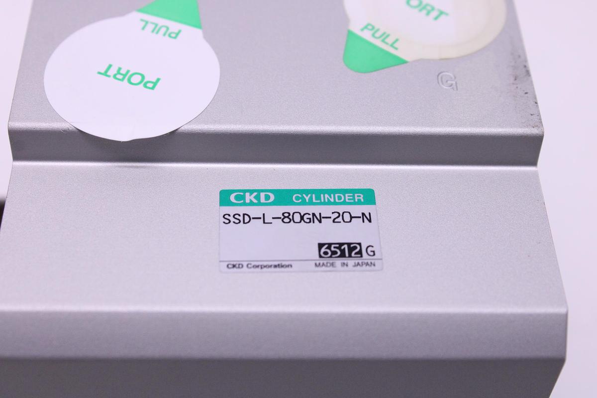 Usado Cilindro Neumático CKD SSD-L-80GN-20-N - 2 Unidades