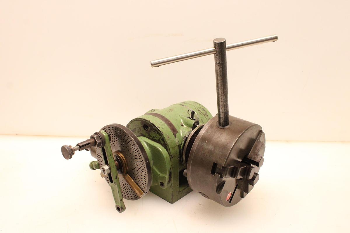 Usado Plato divisor universal con punto y plato 3 garras 200mm TDGE