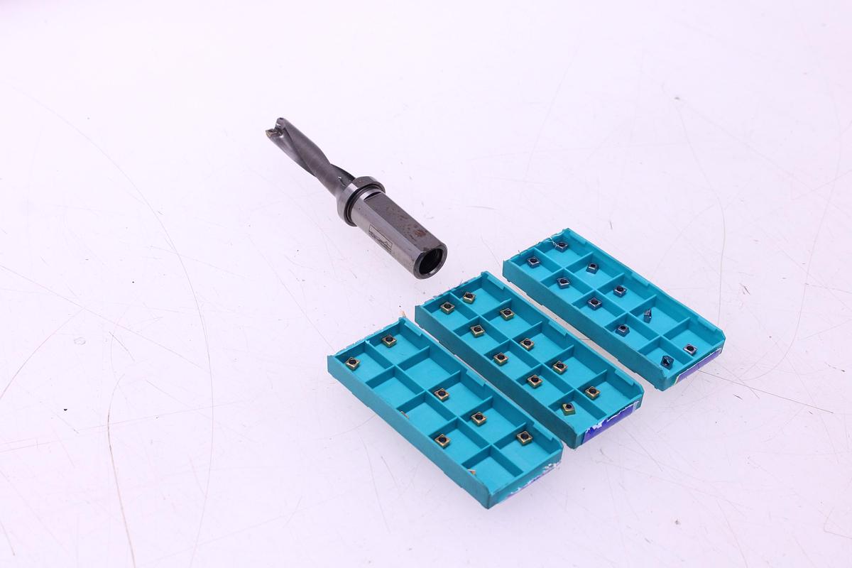 Usado Fresa Portaplaquitas TAEGUTEC TOP 4140-20T2-05 + Widias SOMT050204